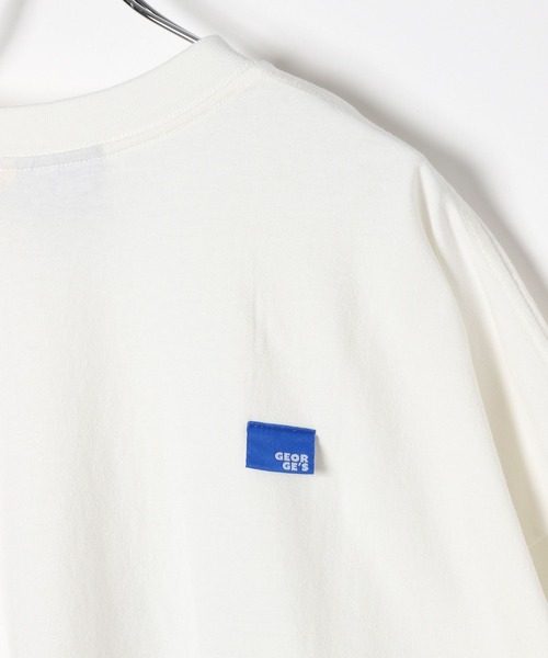 GEORGE'S(ジョージズ)の「CAT&DOGパロディTシャツ(Tシャツ/カットソー・メンズ・ホワイト系3/ホワイト系1/ホワイト系2・MEDIUM/LARGE)」の9枚目の写真