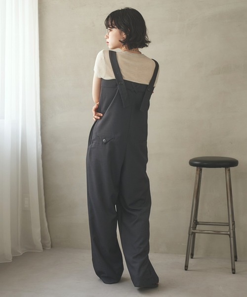 LAULEN（ローレン）の「back strap salopette（サロペット