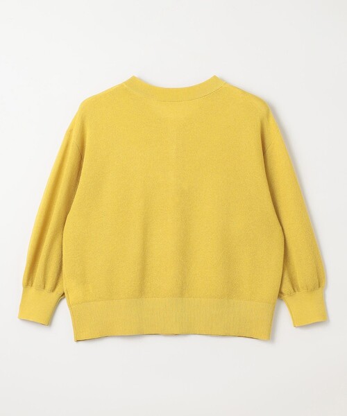 ANY(エニィ)の「シアーニットショートカーディガン(カーディガン/ボレロ・レディース・ブラック系/アイボリー系/ダークグリーン系/イエロー系・F)」の13枚目の写真