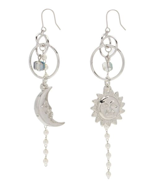 EVRIS（エヴリス）の「BALL CHAIN SUNNY ピアス（ピアス（両耳用）・レディース・ゴールド/シルバー・FREE）」の6枚目の写真