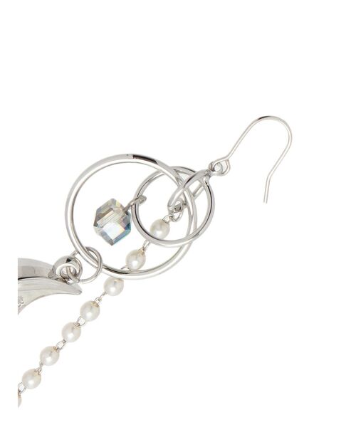 EVRIS（エヴリス）の「BALL CHAIN SUNNY ピアス（ピアス（両耳用）・レディース・ゴールド/シルバー・FREE）」の9枚目の写真