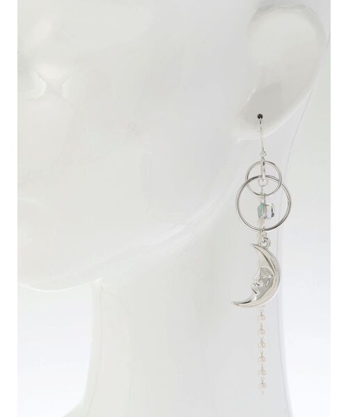 EVRIS（エヴリス）の「BALL CHAIN SUNNY ピアス（ピアス（両耳用）・レディース・ゴールド/シルバー・FREE）」の10枚目の写真