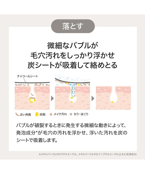 ByUR（バイユア）の「クリーンリセット スキントーニング バブルマスク  4枚セット（パック/フェイスマスク・レディース・その他・FREE）」の6枚目の写真