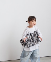 LOWRYS FARM | オンブレチェックキャミ　571067(キャミソール)