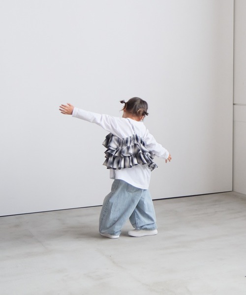 LOWRYS FARM(ローリーズファーム)の「オンブレチェックキャミ 571067(キャミソール・キッズ・ブラック/ブラウン/ブルー・110cm/120cm/130cm/140cm/150cm)」の21枚目の写真