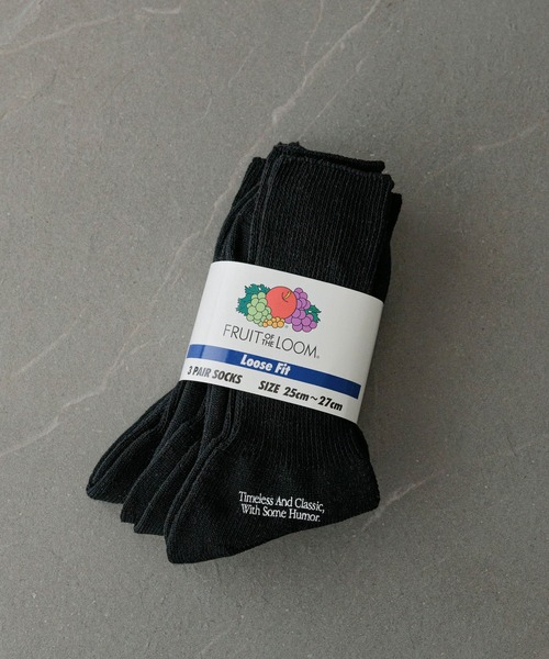 LOWRYS FARM（ローリーズファーム）の「【LFM(U)】ＬＦＭ（Ｕ）　ＳＯＣＫＳ　 587854（ソックス/靴下・メンズ・ブラック/ホワイト・FREE）」の2枚目の写真