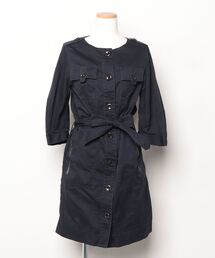 ADORE♡アドーア 膝丈ワンピース　袖フレア チュニック 黒 古着 ADORE｜アドーアのワンピース・チュニック通販｜ELLE SHOP (エル