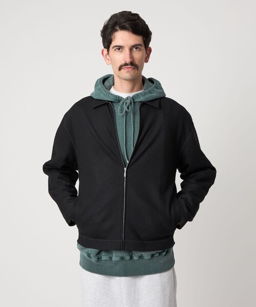 Steven Alan＞ ウール カット レギュラーカラー ブルゾン