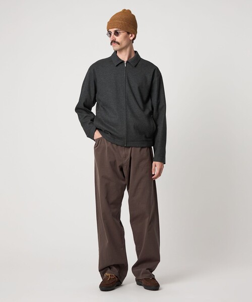 セール】＜Steven Alan＞ ウール カット レギュラーカラー ブルゾン