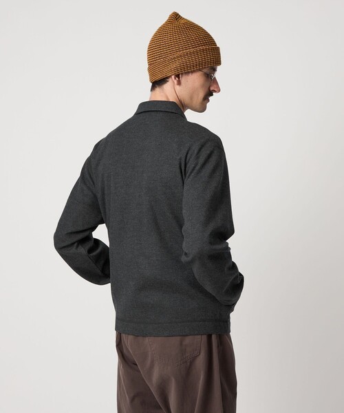 H beauty＆youth ジャケット steven alan AURALEE Steven Alan＞ ウール カット レギュラーカラー ブルゾン