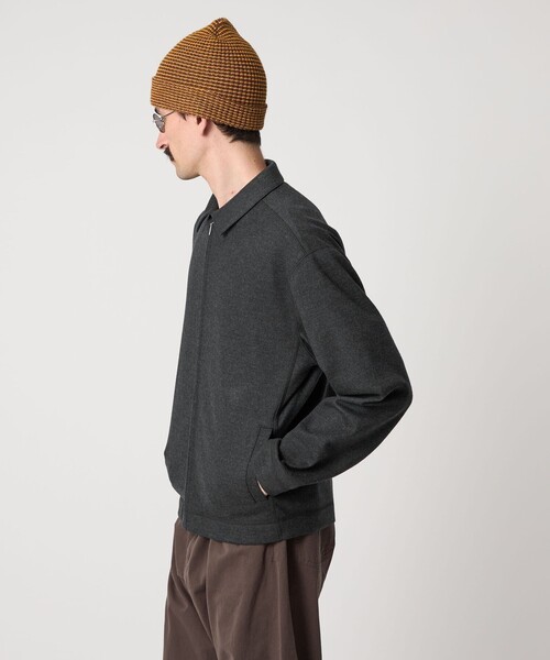 H beauty＆youth ジャケット steven alan AURALEE Steven Alan＞ ウール カット レギュラーカラー ブルゾン