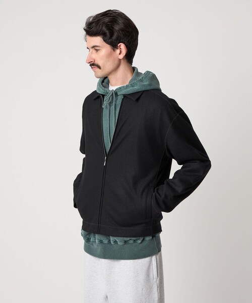 Steven Alan＞ ウール カット レギュラーカラー ブルゾン