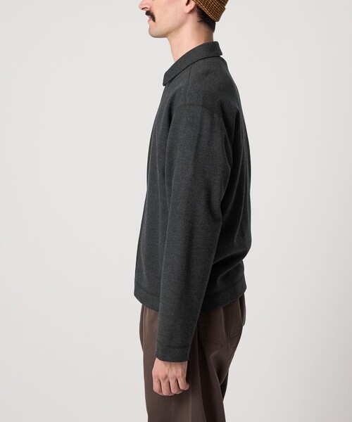 セール】＜Steven Alan＞ ウール カット レギュラーカラー ブルゾン