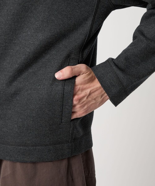 Steven Alan（スティーブンアラン）の「＜Steven Alan＞ ウール カット レギュラーカラー ブルゾン（ブルゾン・メンズ・ダークグレー/ブラック・S/M/L/XL）」の18枚目の写真