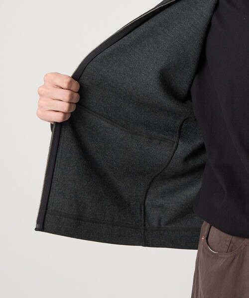 Steven Alan（スティーブンアラン）の「＜Steven Alan＞ ウール カット レギュラーカラー ブルゾン（ブルゾン・メンズ・ダークグレー/ブラック・S/M/L/XL）」の19枚目の写真