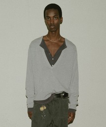 Jieda（ジエダ）の「COTTON SILK V NECK KNIT（ニット/セーター）」
