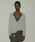 JiedaiWG_j́uCOTTON SILK V NECK KNITijbg/Z[^[jvbCgO[