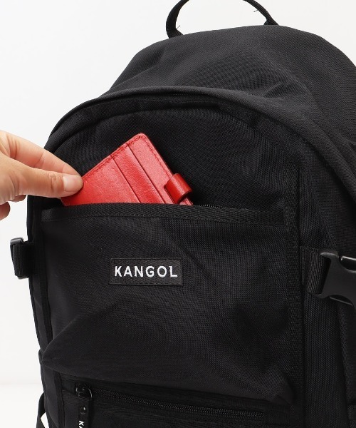 KANGOL(カンゴール)の「KANGOL カンゴール リュック 抗菌防臭 250-1290(バックパック/リュック・レディース・ブラック・FREE)」の10枚目の写真