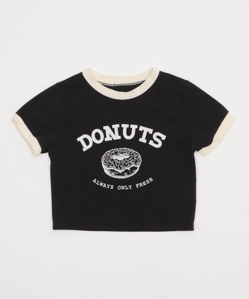 WOND（ウォンド）の「WOND/コンパクトドーナツリンガーT（Tシャツ/カットソー・レディース・アイボリー/ブラック・FREE）」の17枚目の写真
