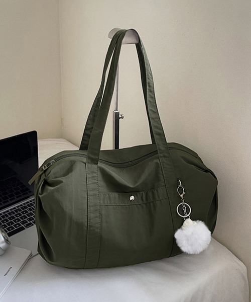 美品　プラダ　ボストンバッグ　トート　旅行　スポーツ　三角ロゴ　ナイロン　軽量 セール】プラダ*三角ロゴ☆ナイロンボストンバッグ☆2VC033