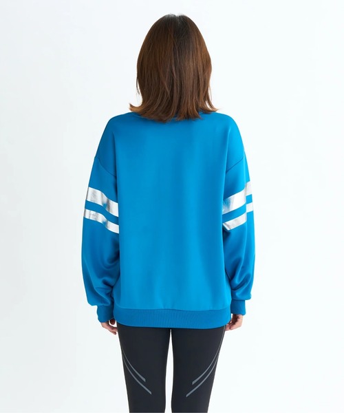 ROXY(ロキシー)の「BRIGHTEN YOUR LIFE P/ロキシー速乾UVケアオーバーサイズロゴワンポイントプルオーバースウェットトレーナー(スウェット・レディース・ホワイト/ブラック/ブルー・LARGE/MEDIUM/SMALL)」の10枚目の写真