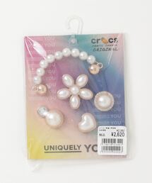 crocs(NbNX)̃NbNX crocs Dainty Pearl Jewelry 5 Pack(V[Y/G)