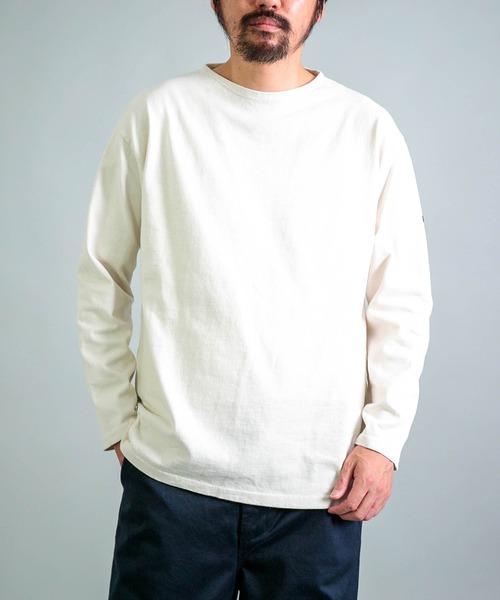 OMNIGOD mens / オムニゴッド] 8/天竺 ボートネックチューブ
