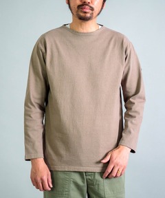 Domingo NJ　ロンＴ DOMINGO / ドミンゴ NJ BORDER LONG TEE