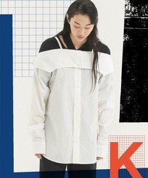"【soduk】shirt""less"" shirt"