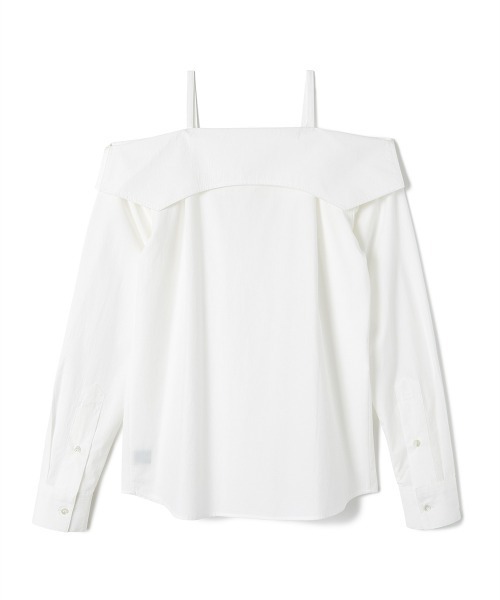 soduk（スドーク）の「"【soduk】shirt""less"" shirt"（シャツ/ブラウス・レディース・ホワイト/ブラック/ブルー・ONE SIZE）」の7枚目の写真