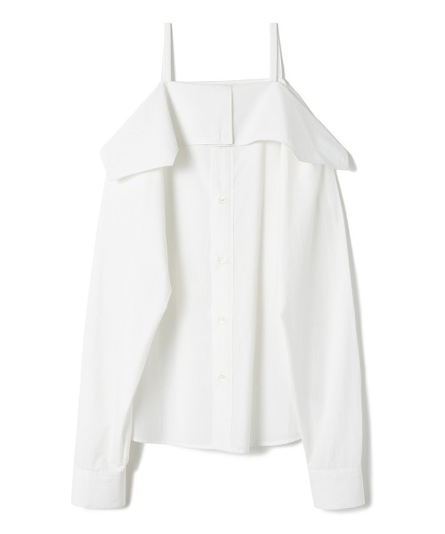 soduk（スドーク）の「"【soduk】shirt""less"" shirt"（シャツ/ブラウス・レディース・ホワイト/ブラック/ブルー・ONE SIZE）」の8枚目の写真