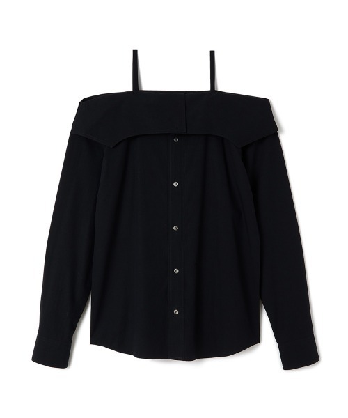 soduk（スドーク）の「"【soduk】shirt""less"" shirt"（シャツ/ブラウス・レディース・ホワイト/ブラック/ブルー・ONE SIZE）」の15枚目の写真