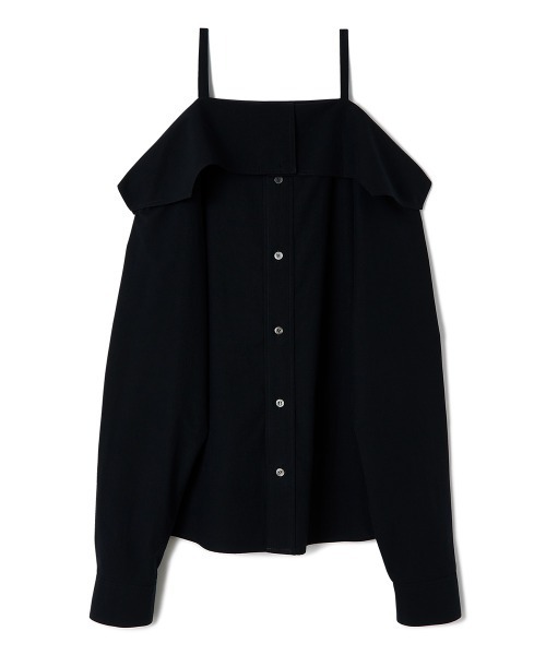 soduk（スドーク）の「"【soduk】shirt""less"" shirt"（シャツ/ブラウス・レディース・ホワイト/ブラック/ブルー・ONE SIZE）」の17枚目の写真