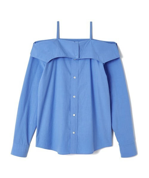 soduk（スドーク）の「"【soduk】shirt""less"" shirt"（シャツ/ブラウス・レディース・ホワイト/ブラック/ブルー・ONE SIZE）」の20枚目の写真