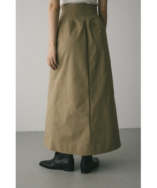 STYLEMIXER(スタイルミキサー)の「ダブルスリットハイストレッチスカート(スカート・レディース・ベージュ/ブラック・SMALL/MEDIUM)」の19枚目の写真