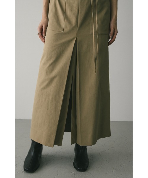 STYLEMIXER(スタイルミキサー)の「ダブルスリットハイストレッチスカート(スカート・レディース・ベージュ/ブラック・SMALL/MEDIUM)」の18枚目の写真