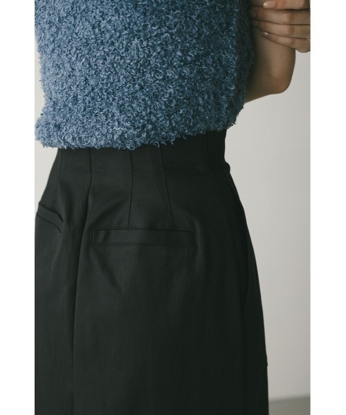 STYLEMIXER(スタイルミキサー)の「ダブルスリットハイストレッチスカート(スカート・レディース・ベージュ/ブラック・SMALL/MEDIUM)」の10枚目の写真