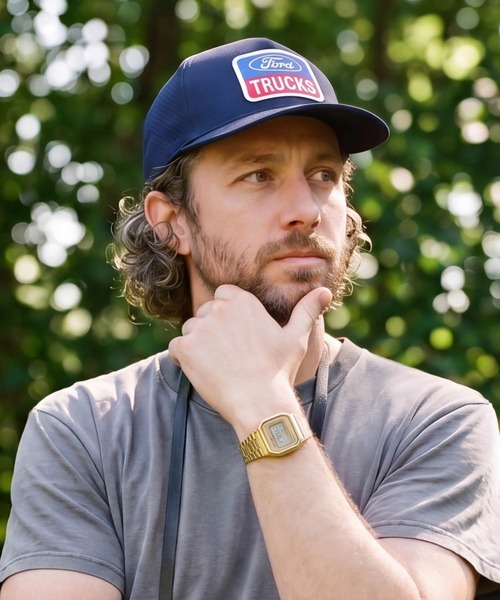 AMERICAN NEEDLE(アメリカンニードル)の「【AMERICAN NEEDLE/アメリカンニードル】FORD MOTOR CO. Super Tech Valin Adjustable Snapback Baseball Hat フォード スーパーテック ヴァリン アジャスタブル スナップバック ベースボール キャップ(キャップ・メンズ・ネイビー・FREE)」の1枚目の写真