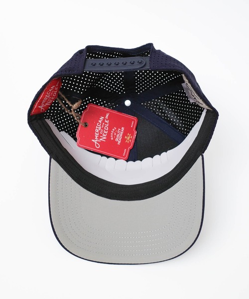 AMERICAN NEEDLE(アメリカンニードル)の「【AMERICAN NEEDLE/アメリカンニードル】FORD MOTOR CO. Super Tech Valin Adjustable Snapback Baseball Hat フォード スーパーテック ヴァリン アジャスタブル スナップバック ベースボール キャップ(キャップ・メンズ・ネイビー・FREE)」の7枚目の写真