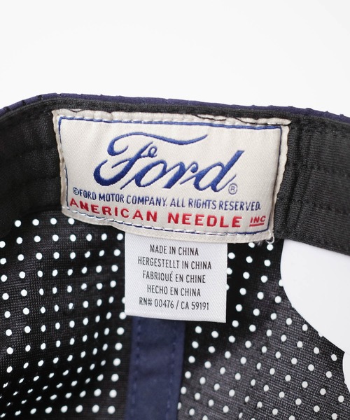 AMERICAN NEEDLE(アメリカンニードル)の「【AMERICAN NEEDLE/アメリカンニードル】FORD MOTOR CO. Super Tech Valin Adjustable Snapback Baseball Hat フォード スーパーテック ヴァリン アジャスタブル スナップバック ベースボール キャップ(キャップ・メンズ・ネイビー・FREE)」の10枚目の写真