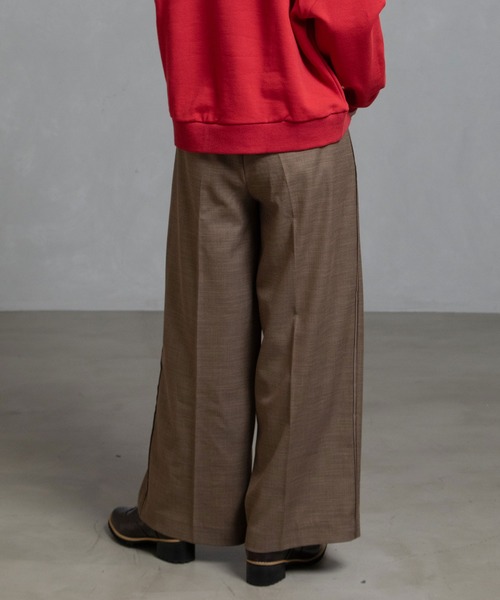 MARECHAL TERRE(マルシャルテル)の「プリーツラップスカート×パンツ(その他パンツ・レディース・ブラウン/ブラック/グレー/ネイビー系・M)」の12枚目の写真