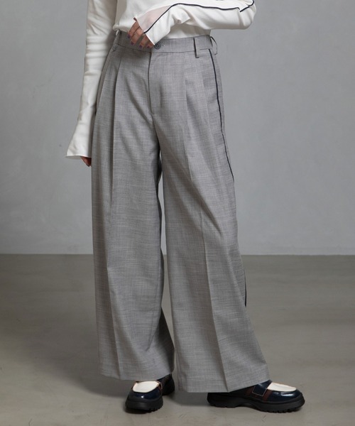 MARECHAL TERRE(マルシャルテル)の「プリーツラップスカート×パンツ(その他パンツ・レディース・ブラウン/ブラック/グレー/ネイビー系・M)」の20枚目の写真