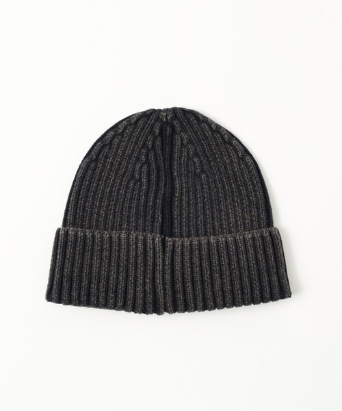 BEAMS HEART(ビームスハート)の「レザー タグ ワッチ キャップ(ニットキャップ/ビーニー・メンズ・ブラック/ブラック系その他4・ONE SIZE)」の11枚目の写真