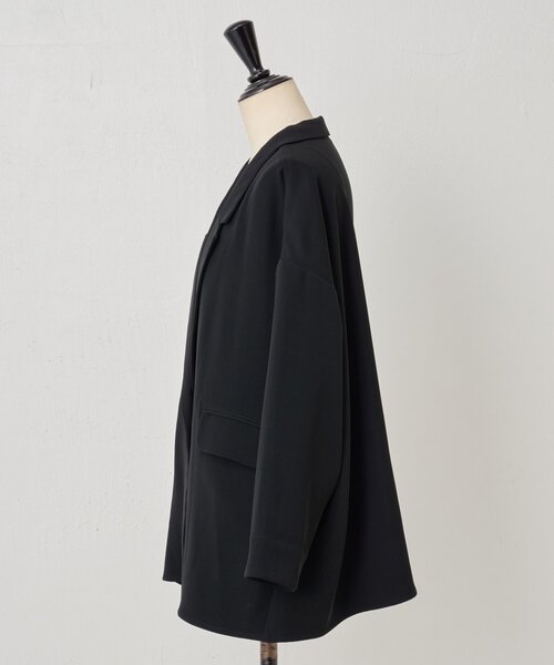 LIVETART（リヴェタート）の「トロミダブルクロスジャケット（テーラードジャケット・レディース・ブラック・FREE）」の21枚目の写真