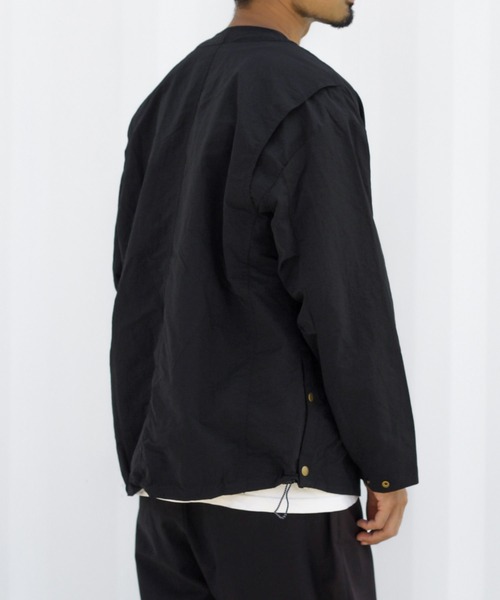 VIBGYOR(ヴィブジョー)の「ノーカラージャケット(LEY)(ノーカラージャケット・メンズ・ブラック・MEDIUM/X-LARGE/LARGE)」の5枚目の写真