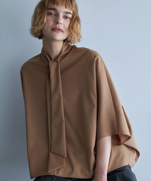 セール】T/Wブロード ボウタイブラウス（シャツ/ブラウス）｜ICB（アイ