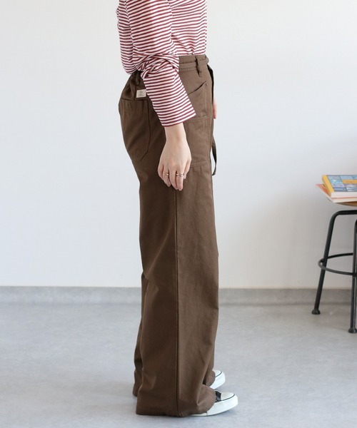 cepo(セポ)の「ワークブッシュベルテッドイージーパンツ(その他パンツ・レディース・ブラウン/キャメル/カーキ・S/M/L)」の12枚目の写真