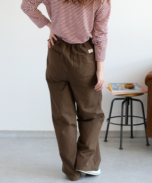 cepo(セポ)の「ワークブッシュベルテッドイージーパンツ(その他パンツ・レディース・ブラウン/キャメル/カーキ・S/M/L)」の11枚目の写真