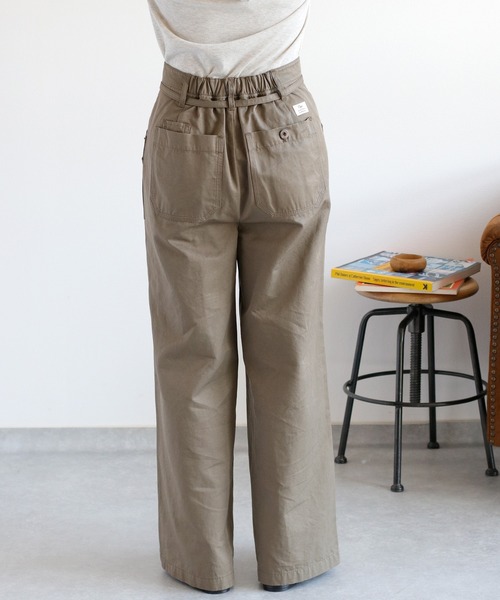 cepo(セポ)の「ワークブッシュベルテッドイージーパンツ(その他パンツ・レディース・ブラウン/キャメル/カーキ・S/M/L)」の18枚目の写真