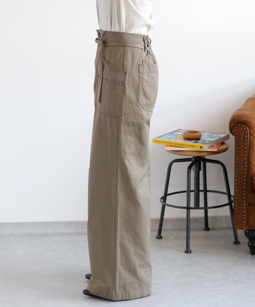 cepo(セポ)の「ワークブッシュベルテッドイージーパンツ(その他パンツ・レディース・ブラウン/キャメル/カーキ・S/M/L)」の19枚目の写真